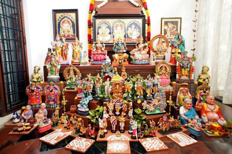 A Golu display