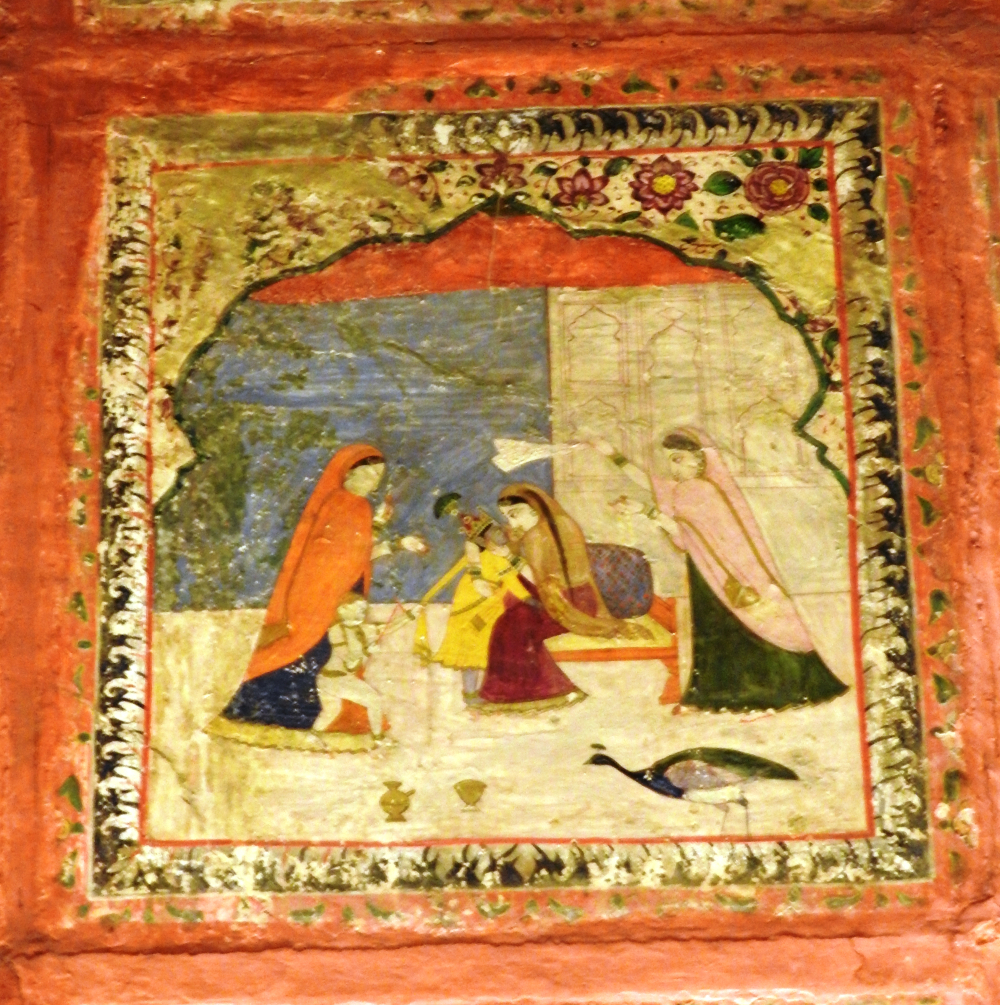 Fig. 2: Rang Mahal painting, National Museum, New Delhi 