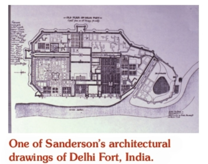 Gordon Sanderson's sketch, courtesy: www.ncbpt.org.uk