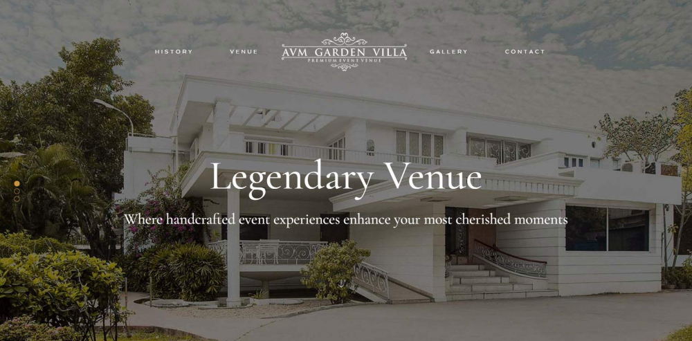 Fig. 7. Online screenshot of AVM Villas website (Courtesy: Senjuti Mukherjee)