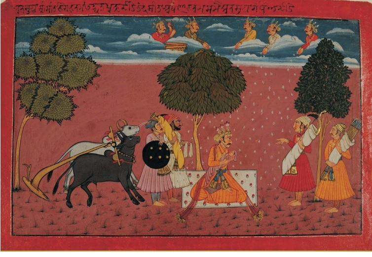Janaka finds infact Sita