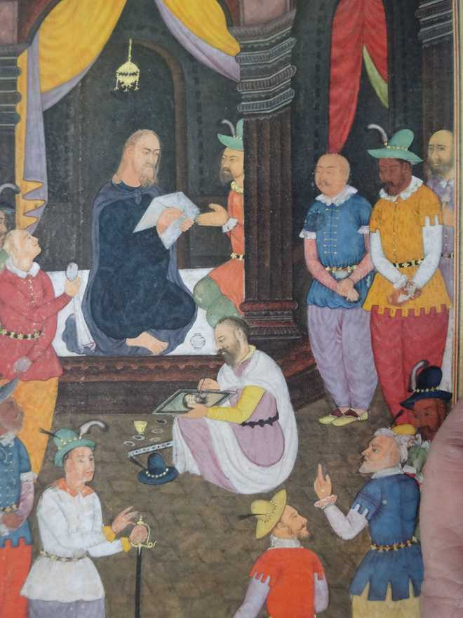 Life of Christ, Akbar, Mughal paintings, The Mirror of Holiness