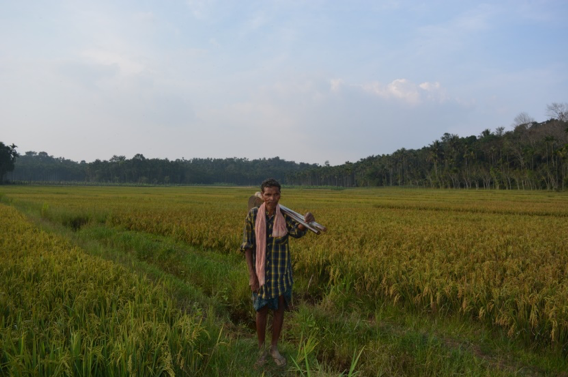 Fig. 2. A Paniya agricultural labourer from Kottathara, Wayanad