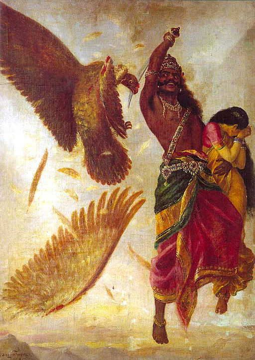 Ravana and Jatayu