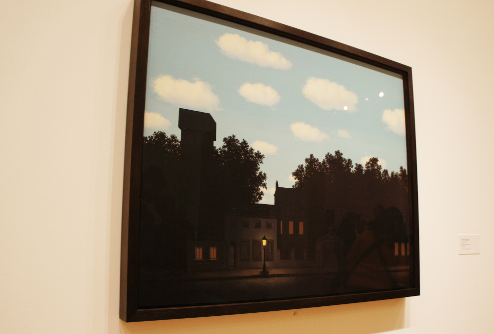 René Magritte, The Empire of Light, II, 1950, MOMA_Regan Vercruysse - Flickr