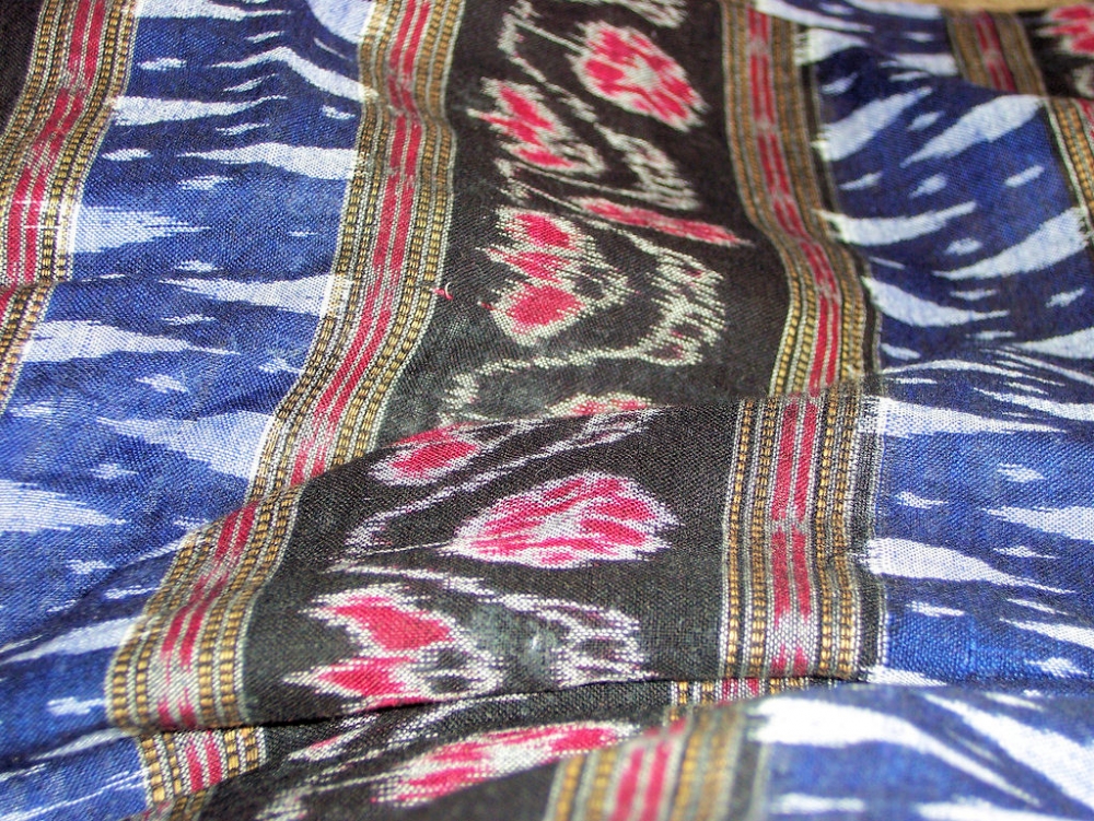 Ikat weave sari, Courtesy: Sujit Kumar/Wikimedia Commons