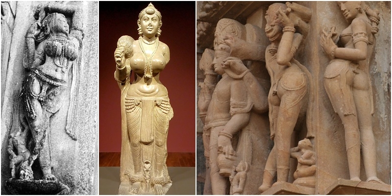 Surasundaris_L-R Torana (AIIS), Chamara, Ketaki Bharana (wiki)_courtesy Ajeya Vajpayee