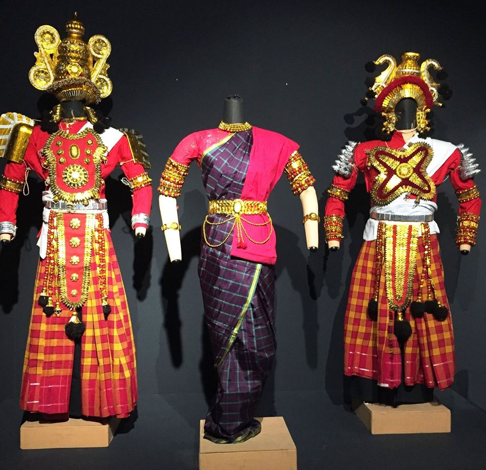 Display of Yakshagana costumes