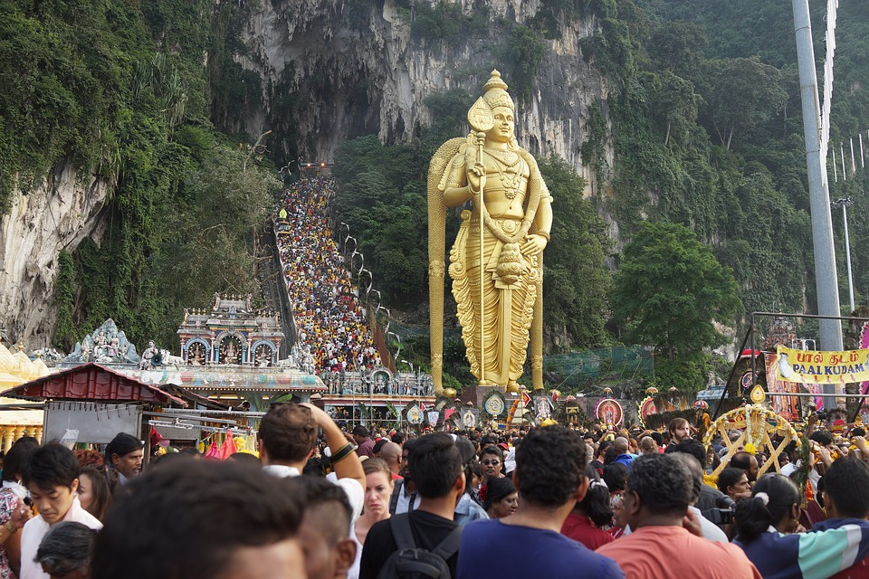 Thai pusum, Thaipusuam, Thai pusam, Batu caves, Malaysia, Murugan