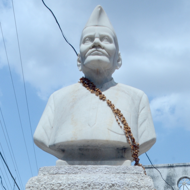 Bust of Babu Chotelal Shrivastav