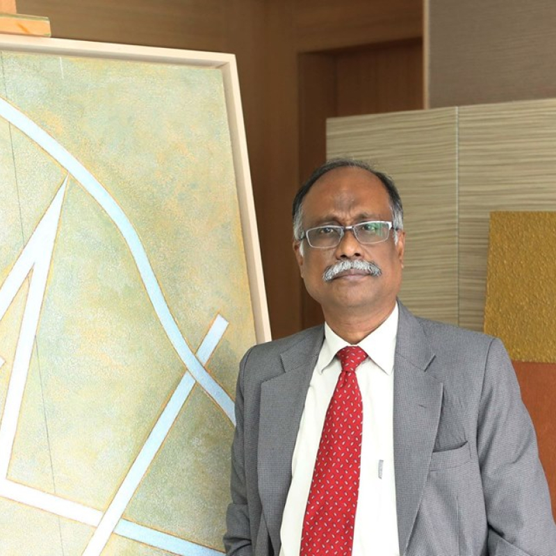 Photo of artist Palaniappan 