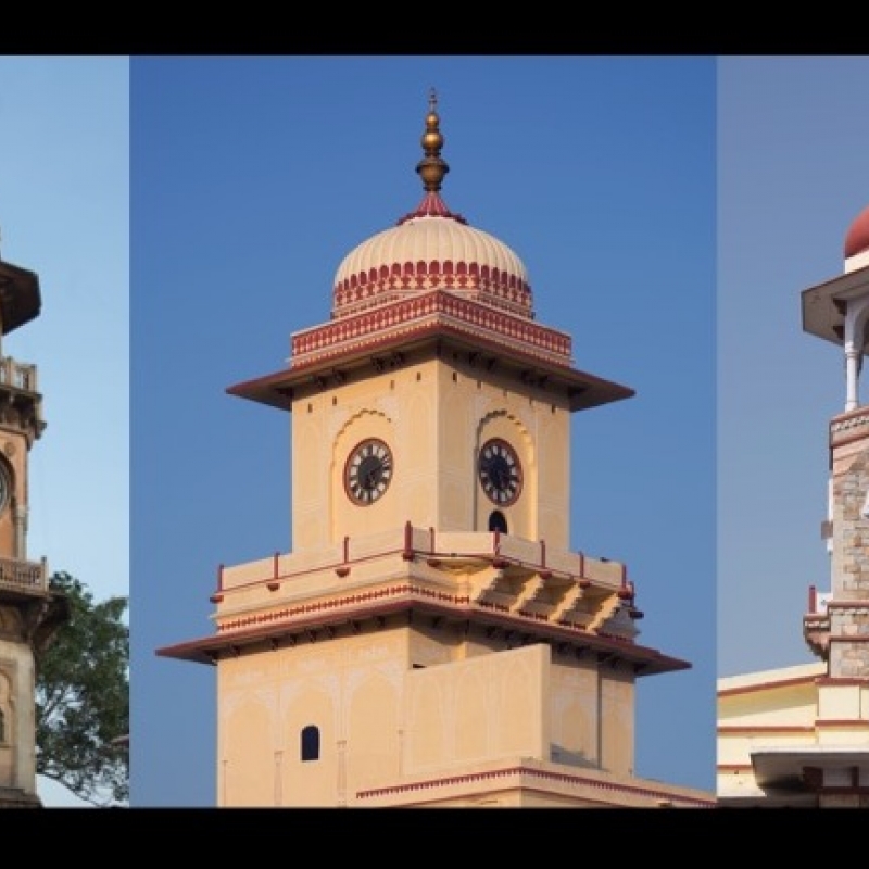Ghanta ghars, or clock towers, are unique examples of architectural and technological eclecticism in Jaipur (Courtesy: Anjali Jain)