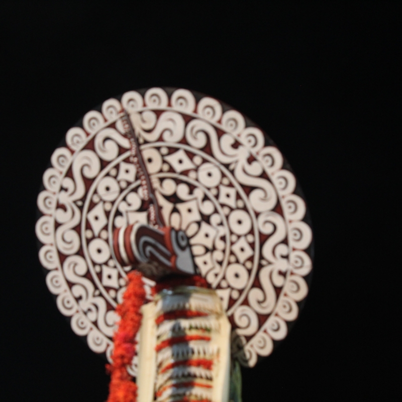 Crown of a Padayani Kolam