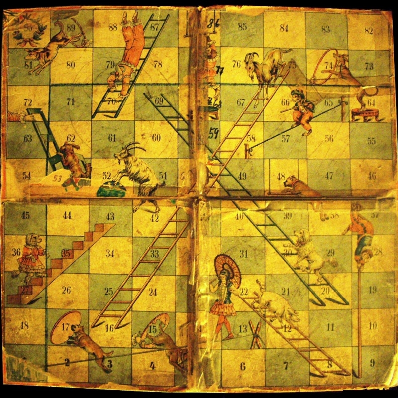Gyan Chaupar: The Game that Became Snakes and Ladders in British India |  Sahapedia