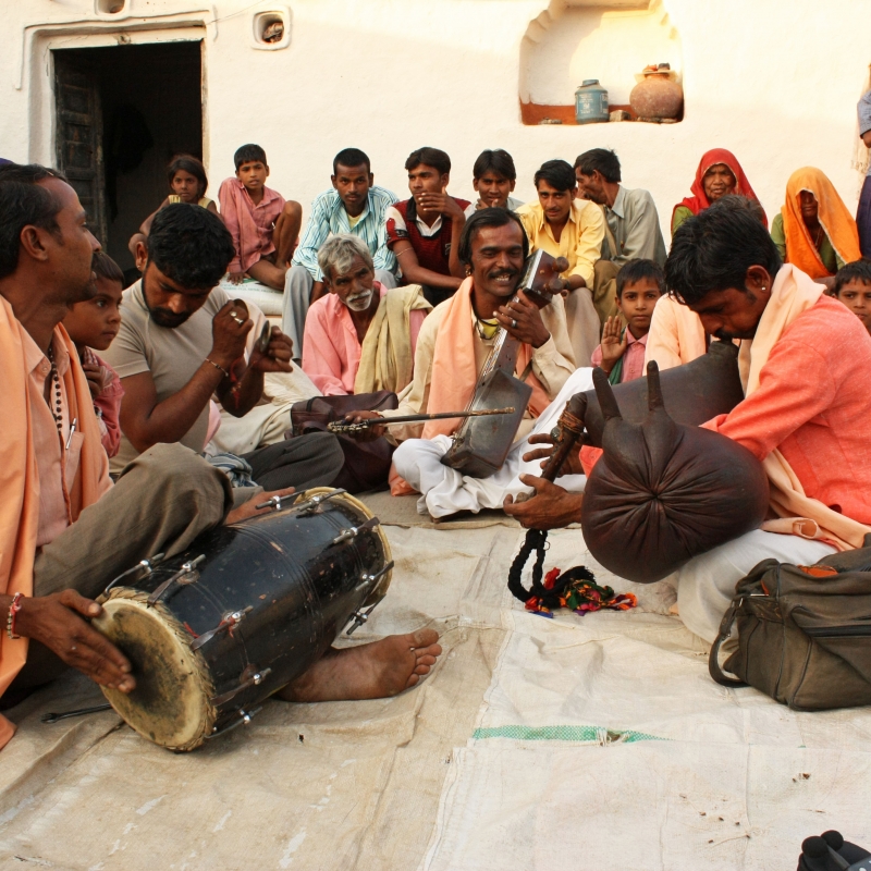 Jogi musicians of village Banda, Sawai Madhopur district, Rajasthan