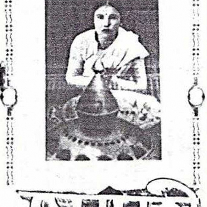 A poster of the first Assamese film, Joymati (1935)(Courtesy: Wikimedia Commons, public domain)