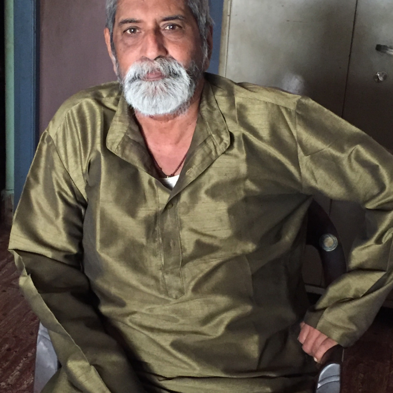 Photo of Artist Krishnamurthy