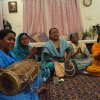 Mirasins and their performance: Left to Right- Farhanana, Rafiya, Imrana, Munni, and Nazneen