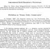International Multi-Disciplinary Workshops, NCPA, Mumbai, 1987-1988