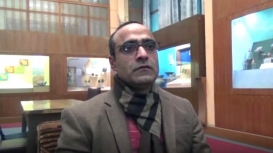 Dr Mohammad Ajmal Shah, assistant professor-cum-curator of the Centre of Central Asian studies, University of Kashmir (Courtesy: Dr Abdul Rashid Lone)