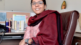 Suvrata Chowdhary is assistant professor at the Department of Sociology, Presidency University, Kolkata (Courtesy: Ashish Kumar Yadav)