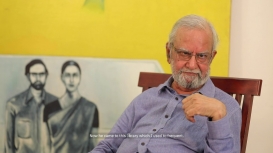 Embedded thumbnail for Living Art: Vasudevan Akkitham in Conversation with Gulammohammed Sheikh