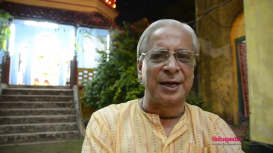 Embedded thumbnail for Interview on Boro Goswami Bari puja