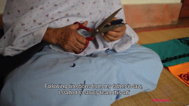 Embedded thumbnail for Leeba (appliqué work of Manipur): In Conversation with L. Bino Devi