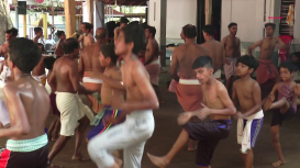 Embedded thumbnail for Poorakkali at Thalayanneri Bhagavathy Kaavu, Kannur