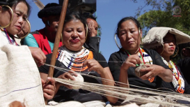 Embedded thumbnail for Nettle Weaving by the Chakhesang Nagas